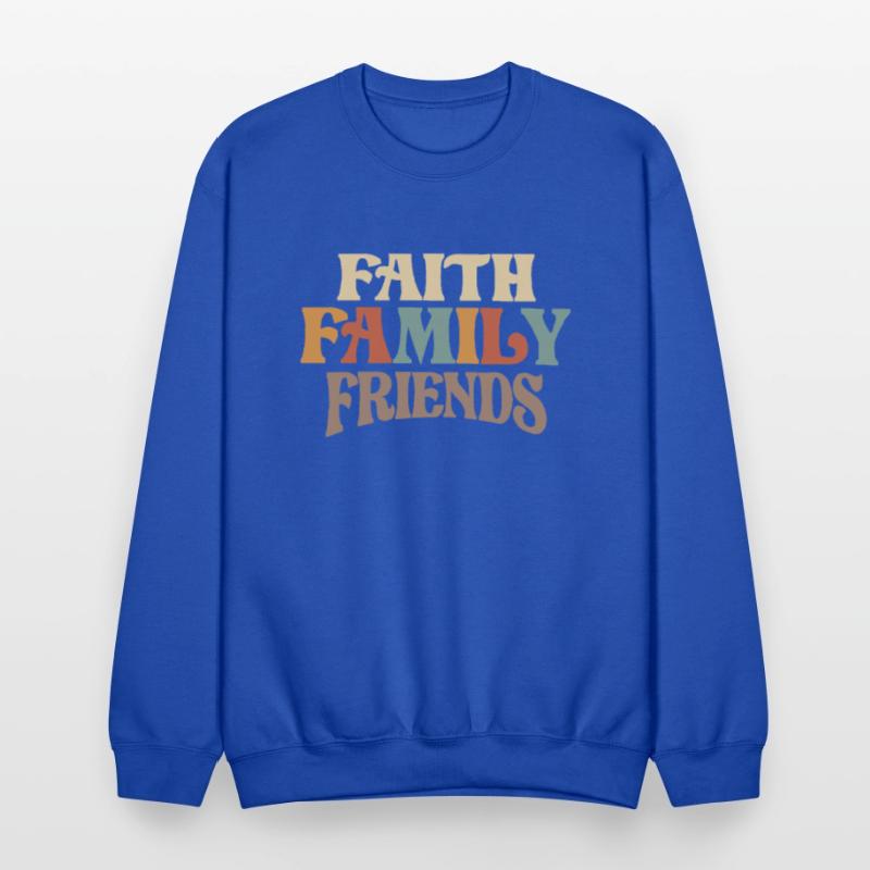 Faith Family Friends Christian Motto