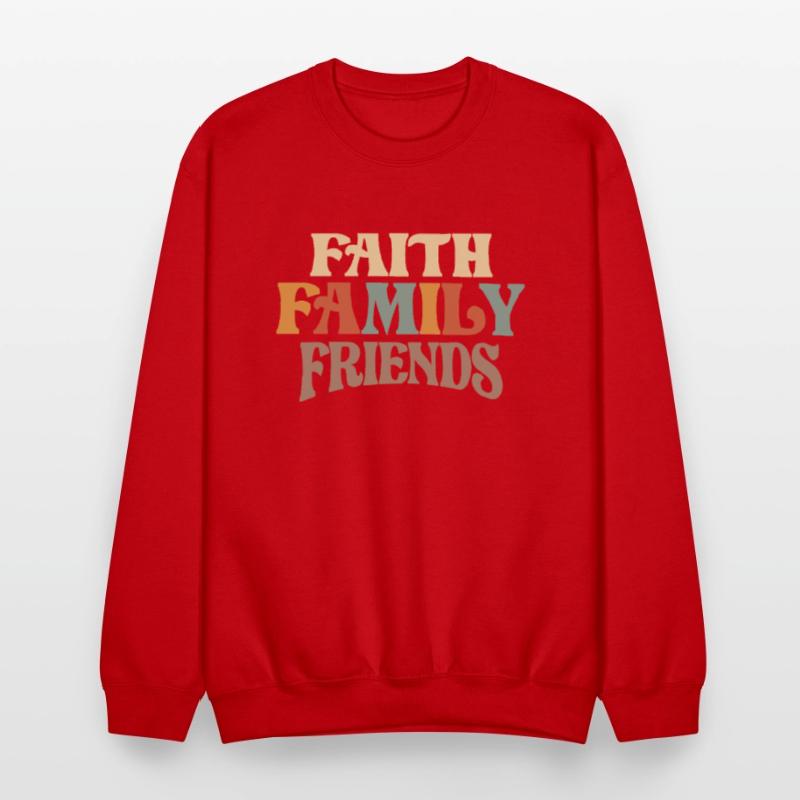 Faith Family Friends Christian Motto