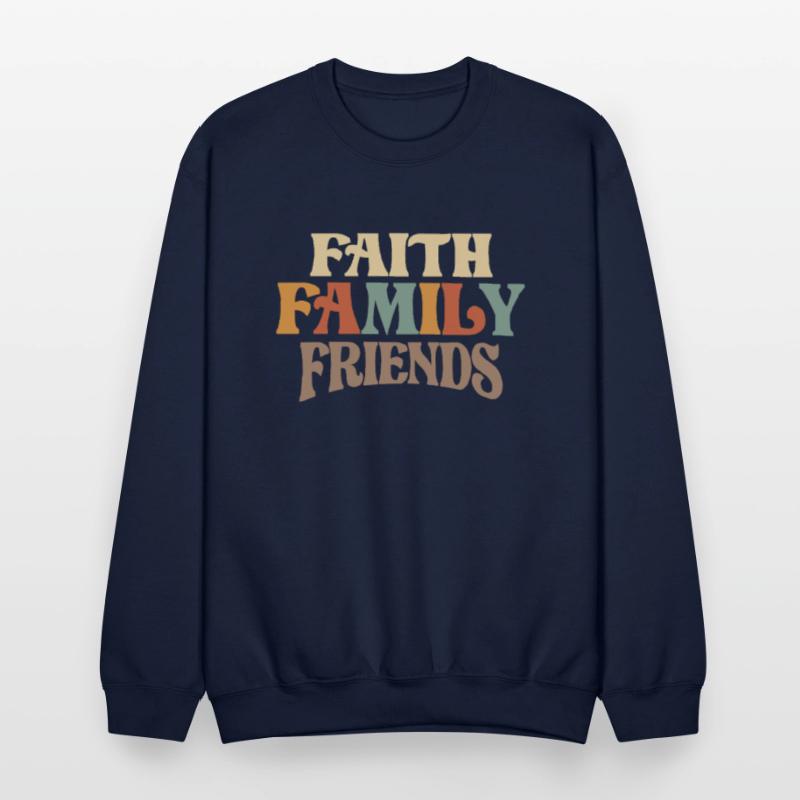 Faith Family Friends Christian Motto