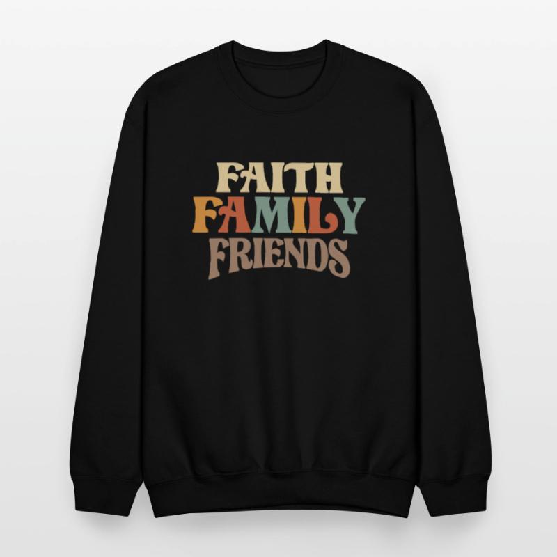 Faith Family Friends Christian Motto