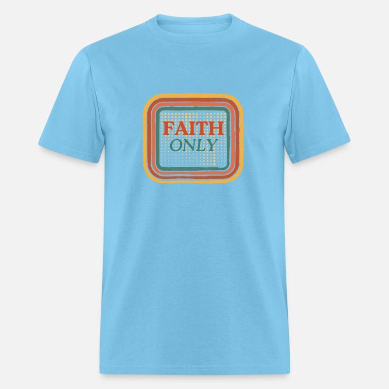 Faith Only Christianity Love Cross Design