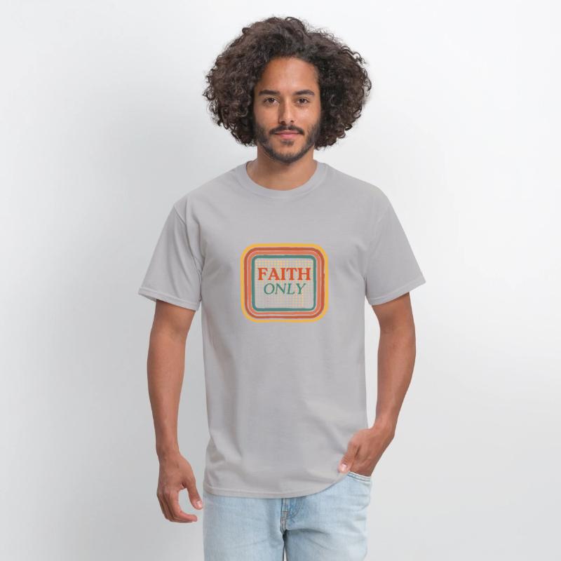 Faith Only Christianity Love Cross Design