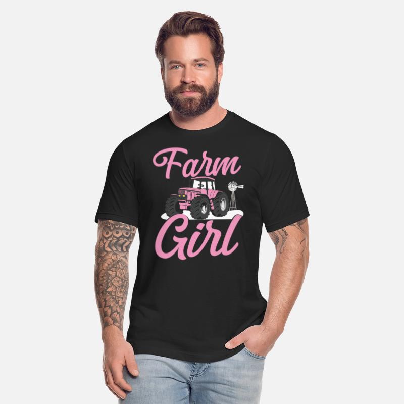 Farming Farmer Girl Tractor Farm