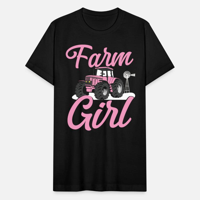 Farming Farmer Girl Tractor Farm