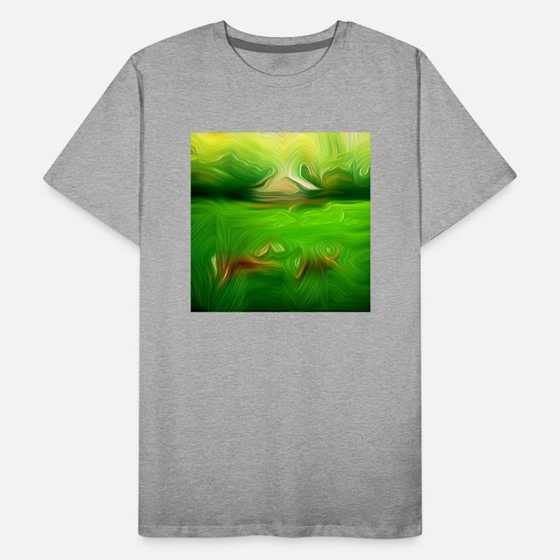 farmland digital art abstract painting