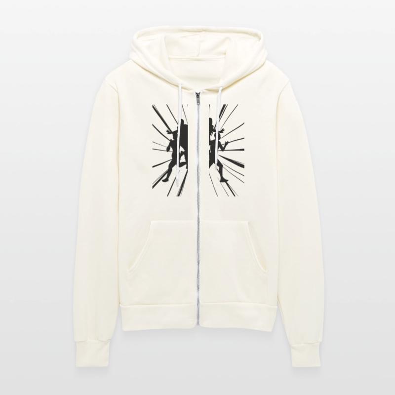 Fast runners at the finish line in competition