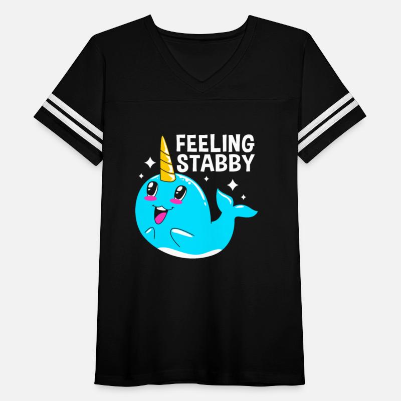 Feeling Stabby Funny Narwhal