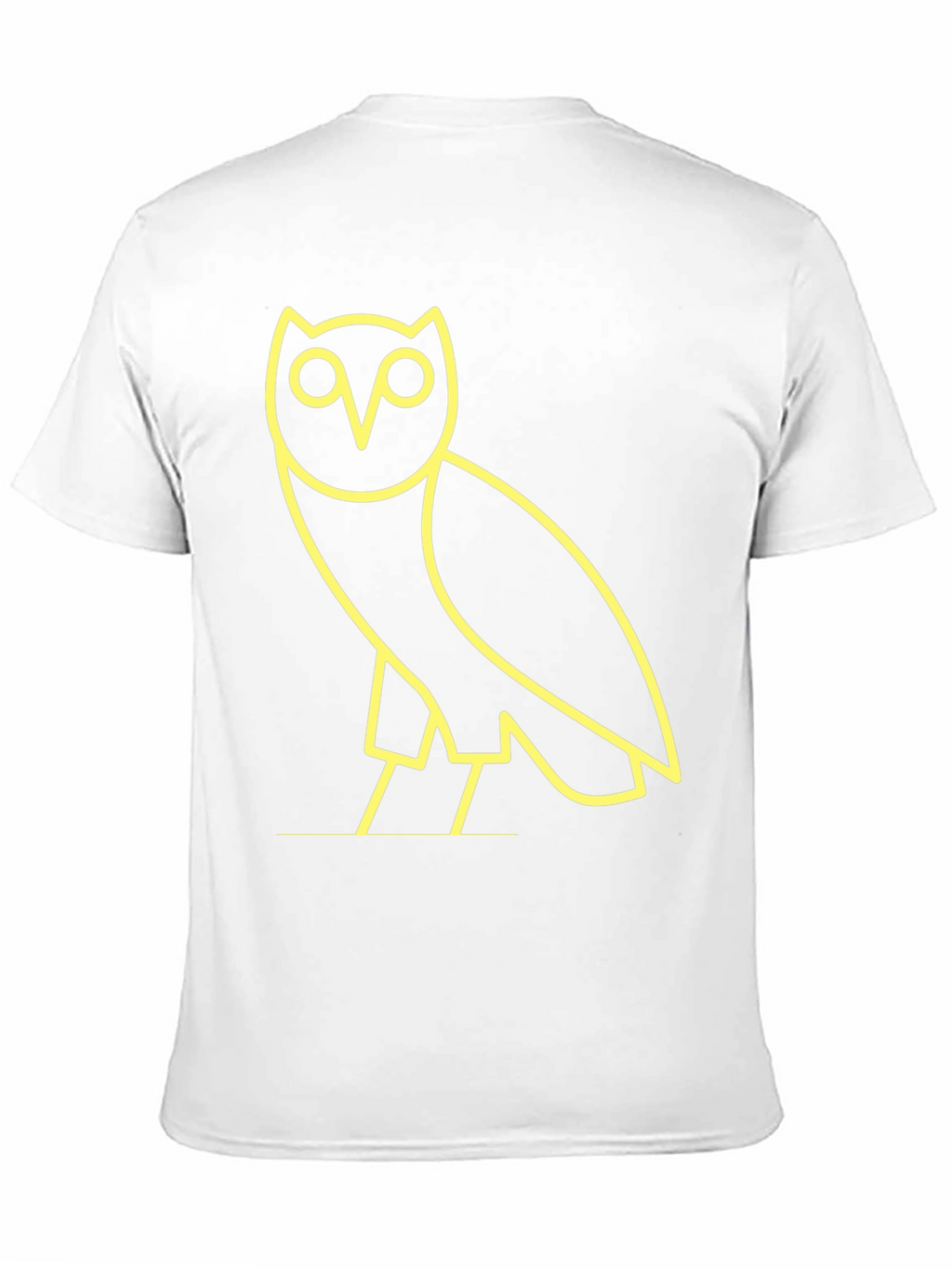 Modern Owl Graphic Tee - Black
