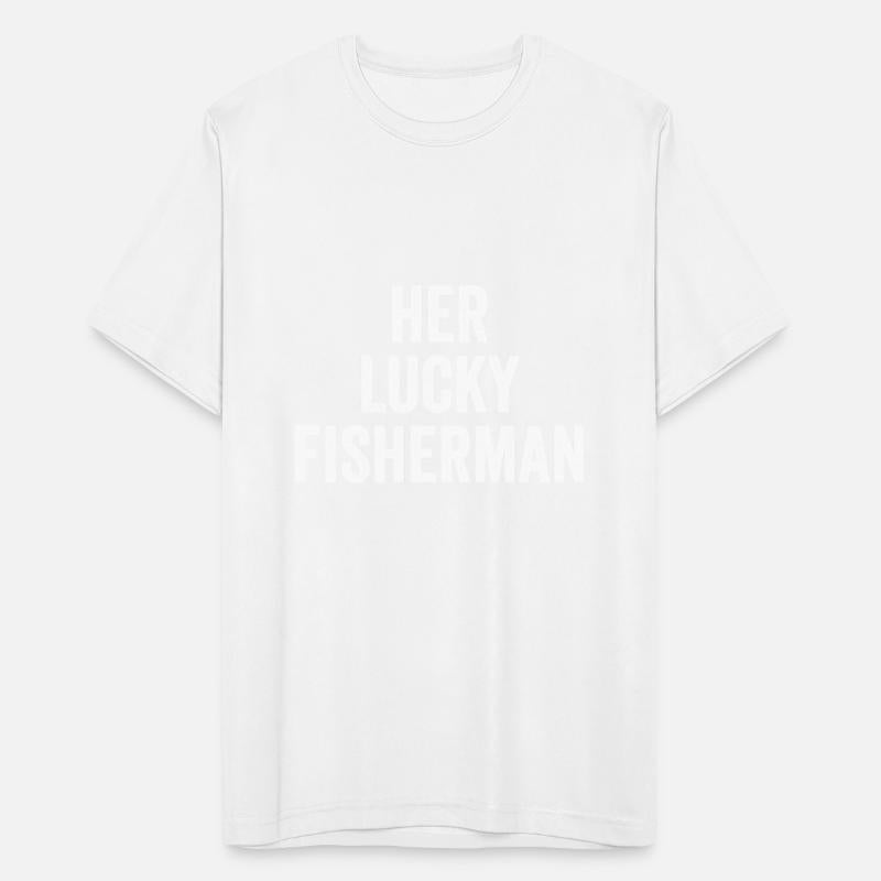 Fisherman Couples Her Lucky Fisherman Funny Gift