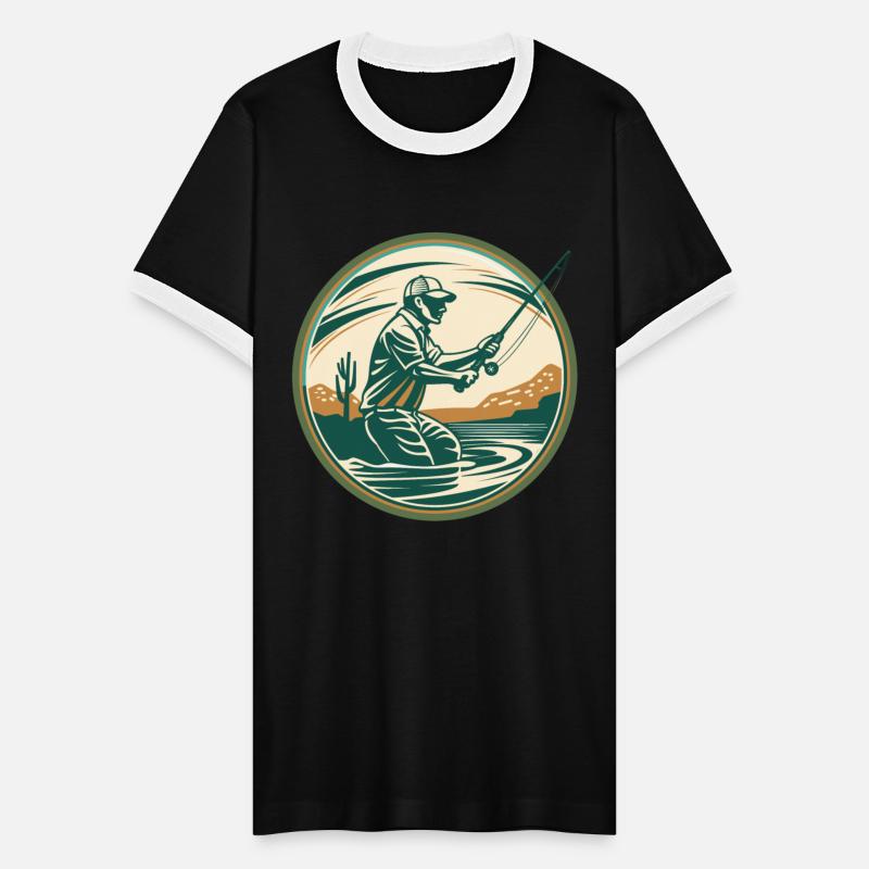 Fishing Guy Illustration