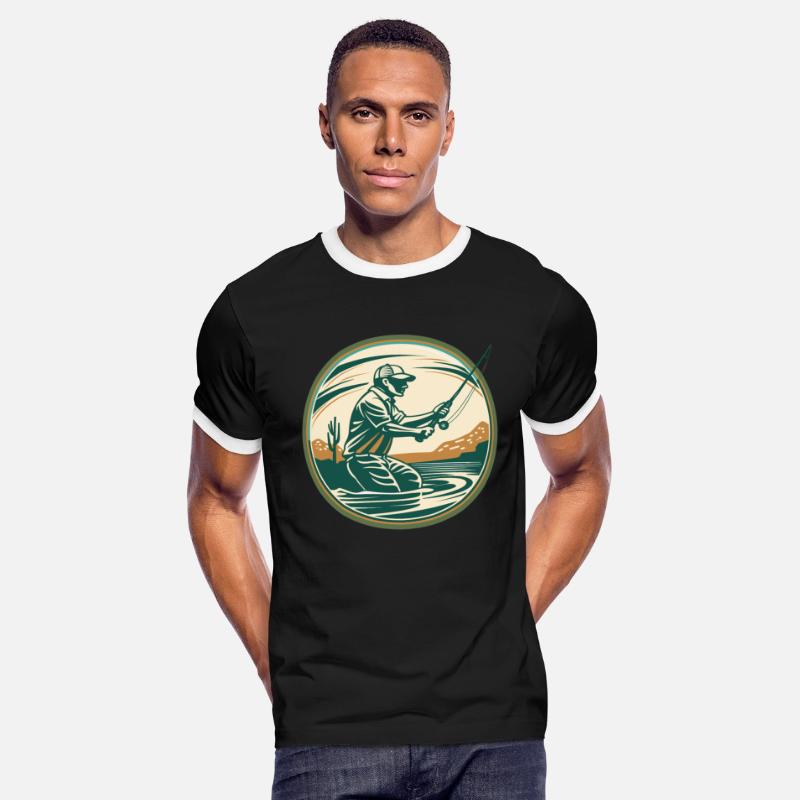 Fishing Guy Illustration