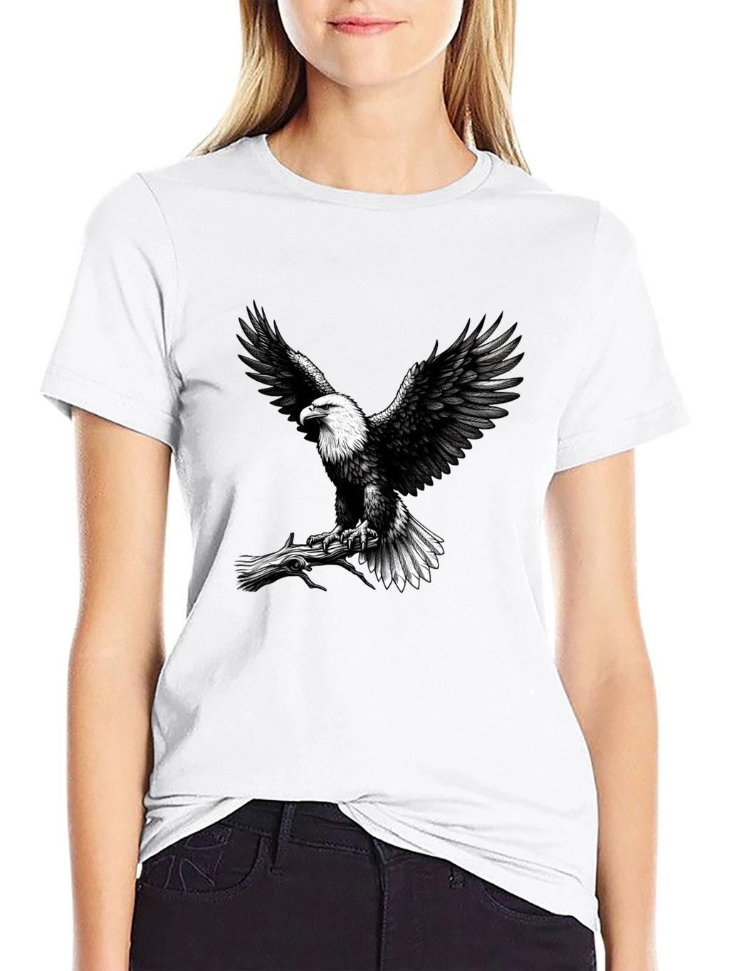 Eagle Graphic Tee - Patriotic Design