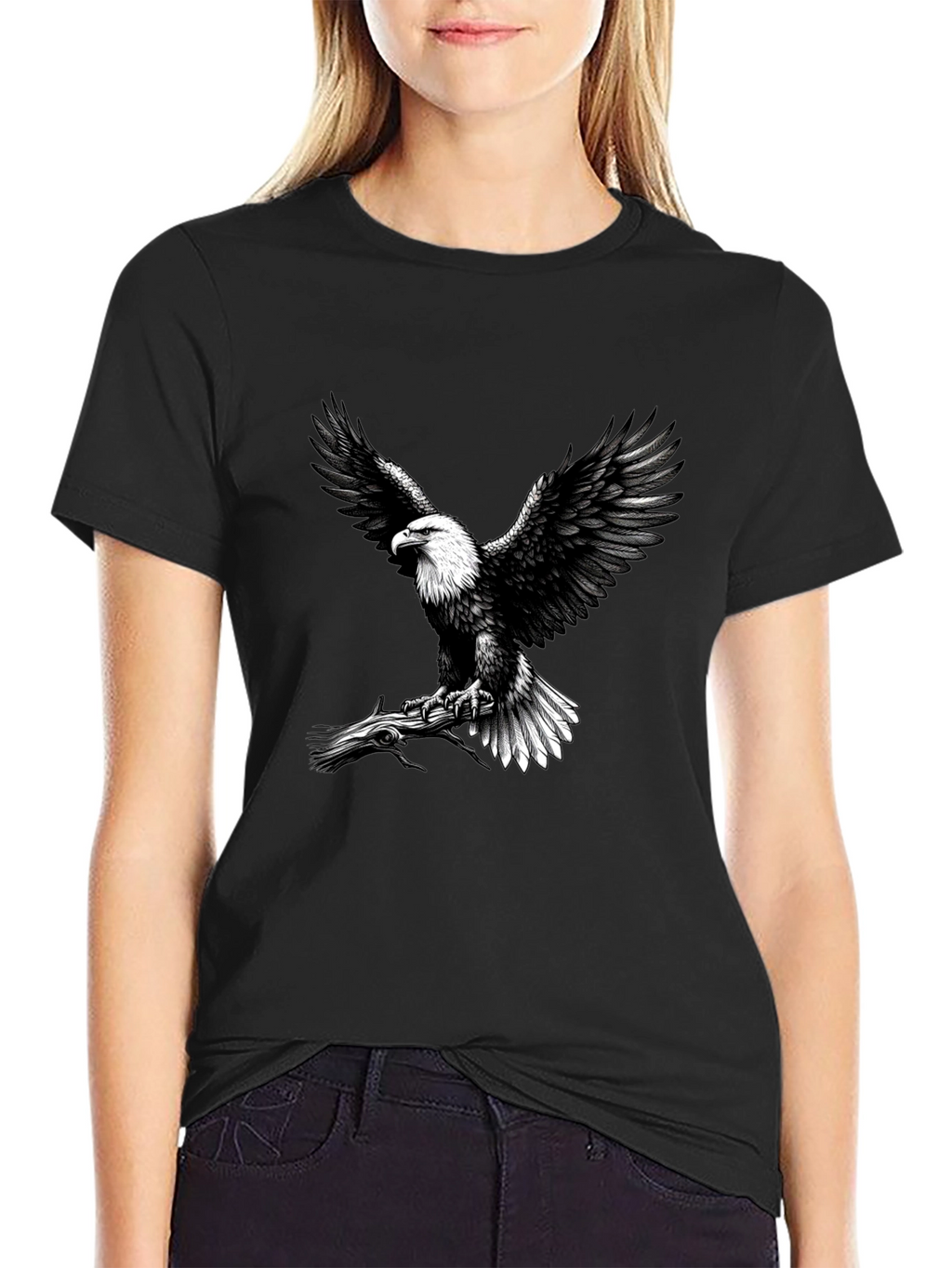 Eagle Graphic Tee - Patriotic Design