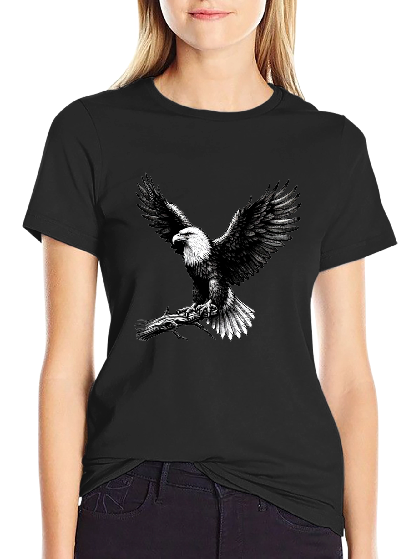 Eagle Graphic Tee - Patriotic Design