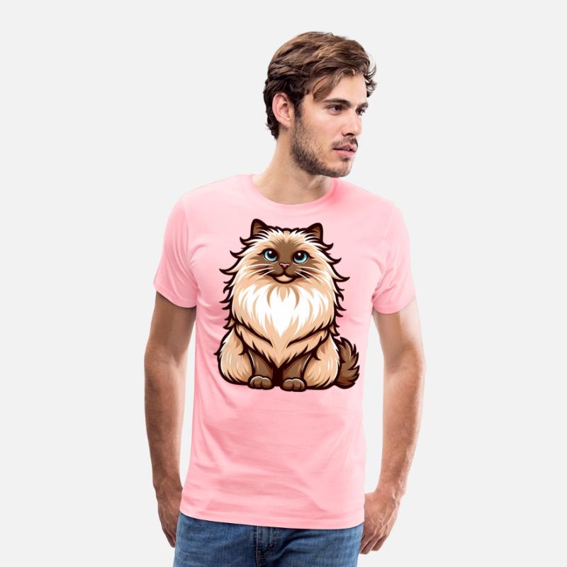 Fluffy and Adorable Balinese Cat