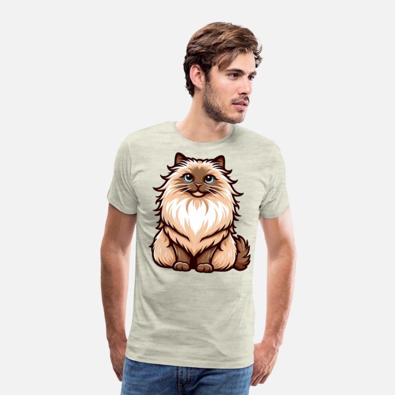 Fluffy and Adorable Balinese Cat