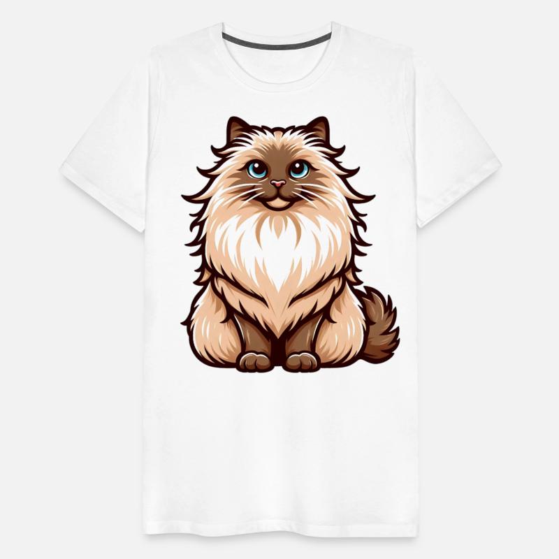 Fluffy and Adorable Balinese Cat