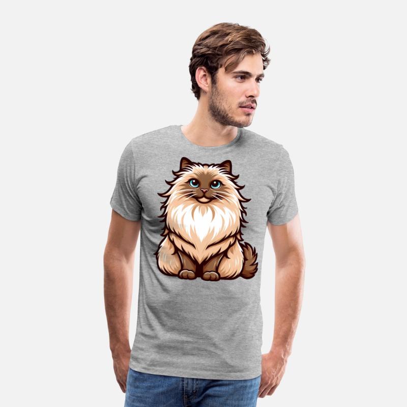 Fluffy and Adorable Balinese Cat