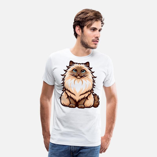 Fluffy and Adorable Balinese Cat