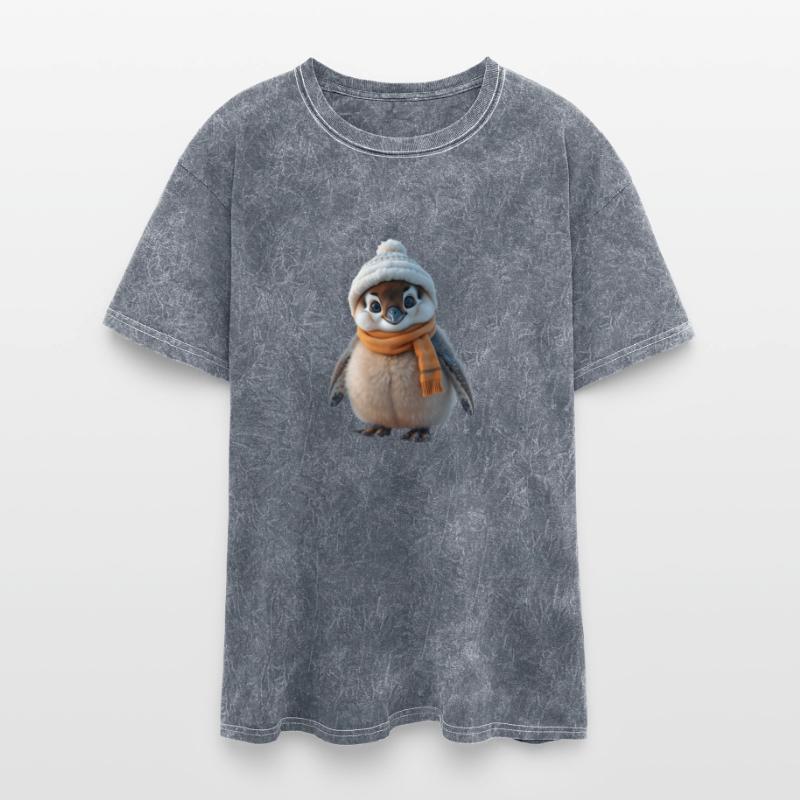 Fluffy Penguin in Winter Gear