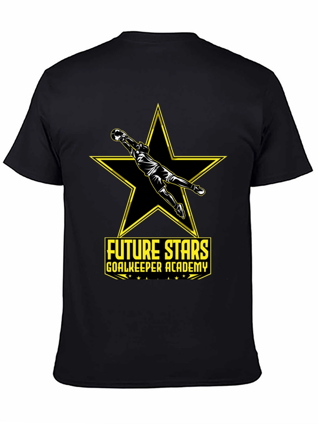 Future Stars Goalkeeper Academy Black T-Shirt