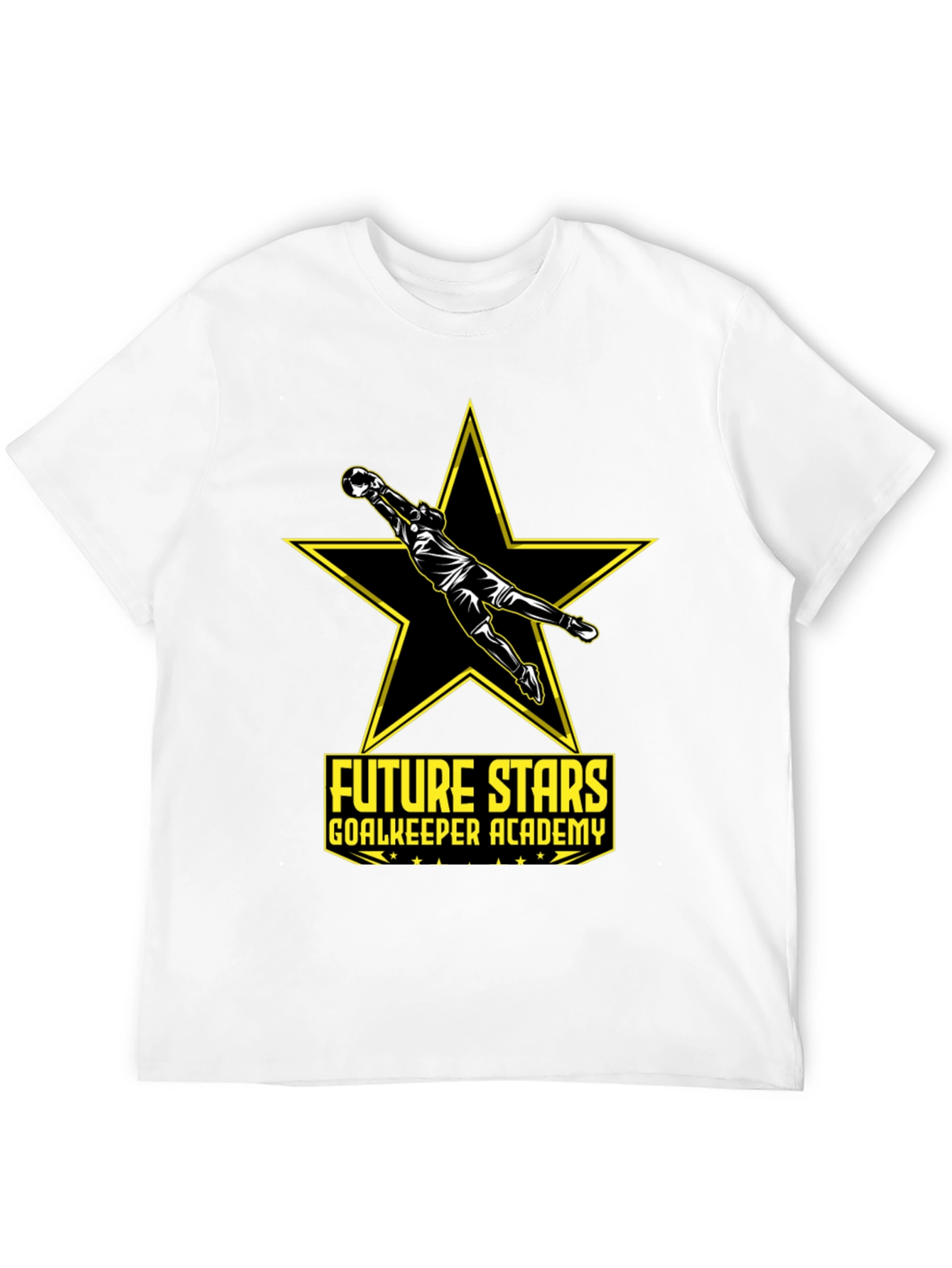 Future Stars Goalkeeper Academy Black T-Shirt