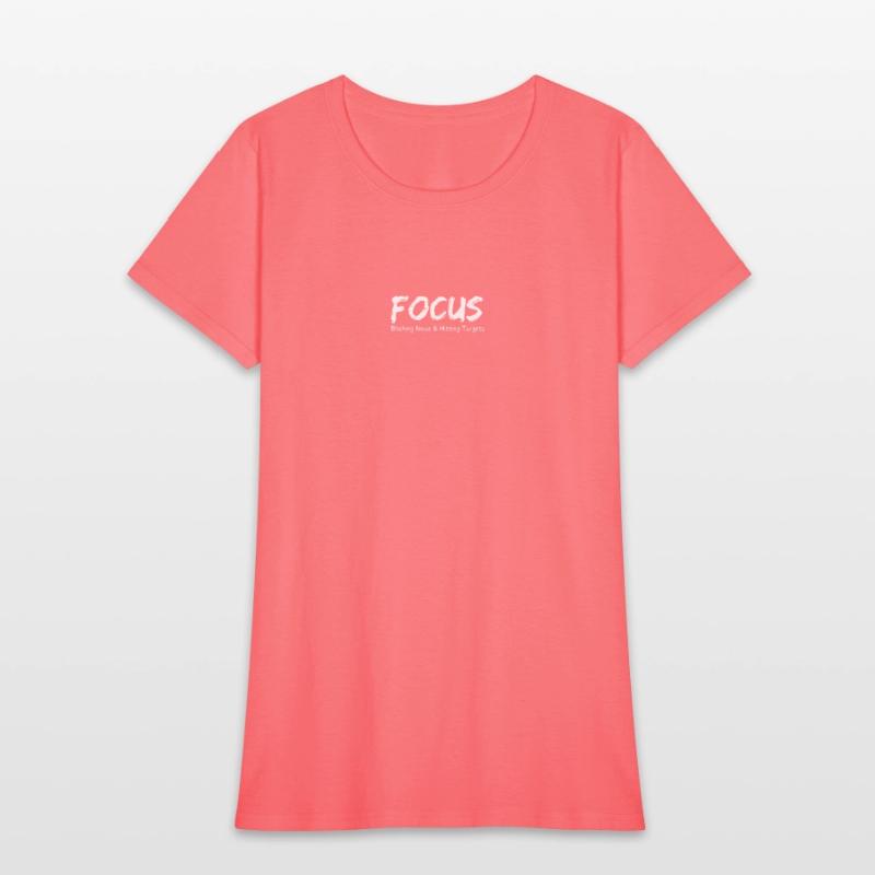 Focus – Hit Your Goals Motivational Shirt