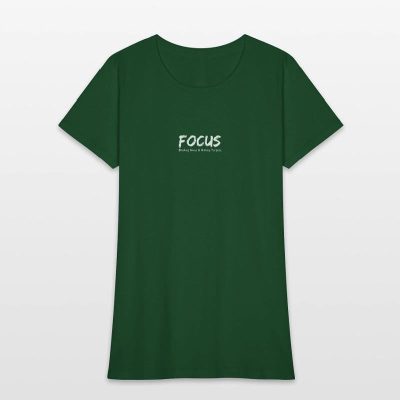 Focus – Hit Your Goals Motivational Shirt
