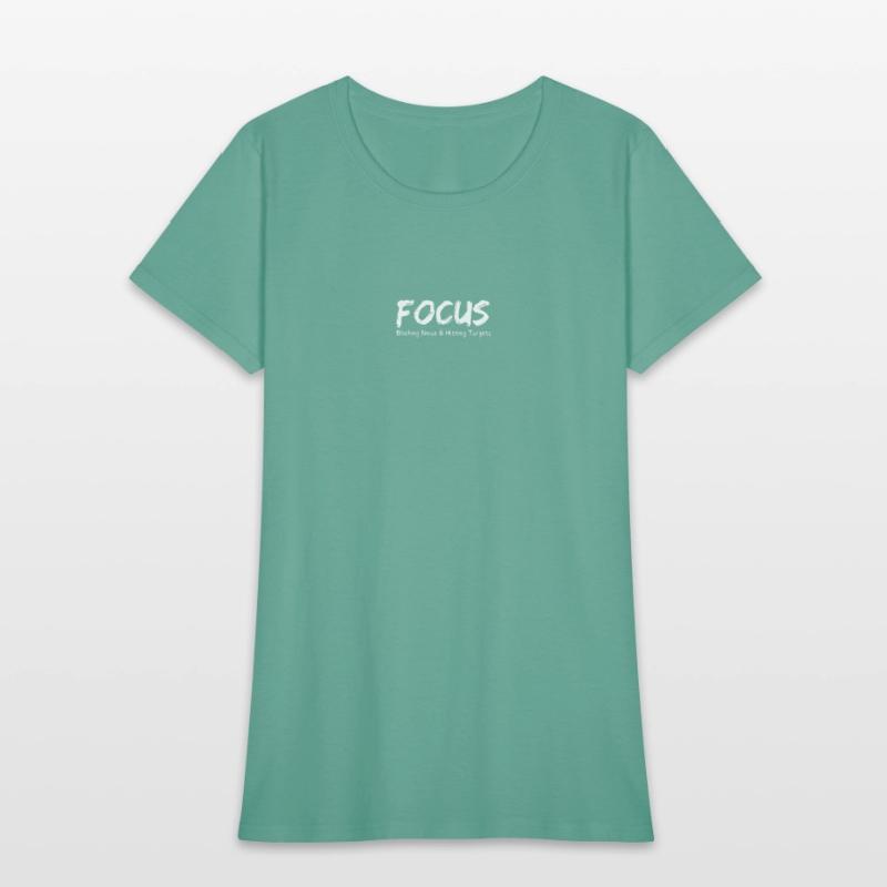 Focus – Hit Your Goals Motivational Shirt