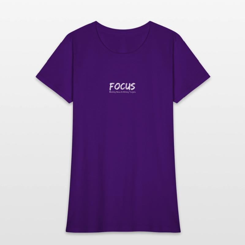 Focus – Hit Your Goals Motivational Shirt