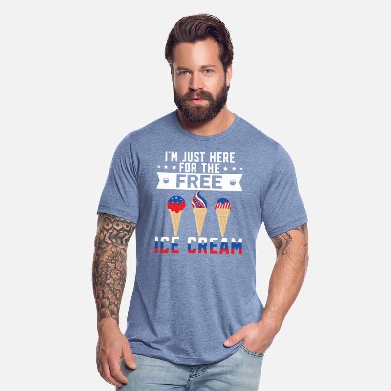 Free Ice Cream Funny 4th Of July