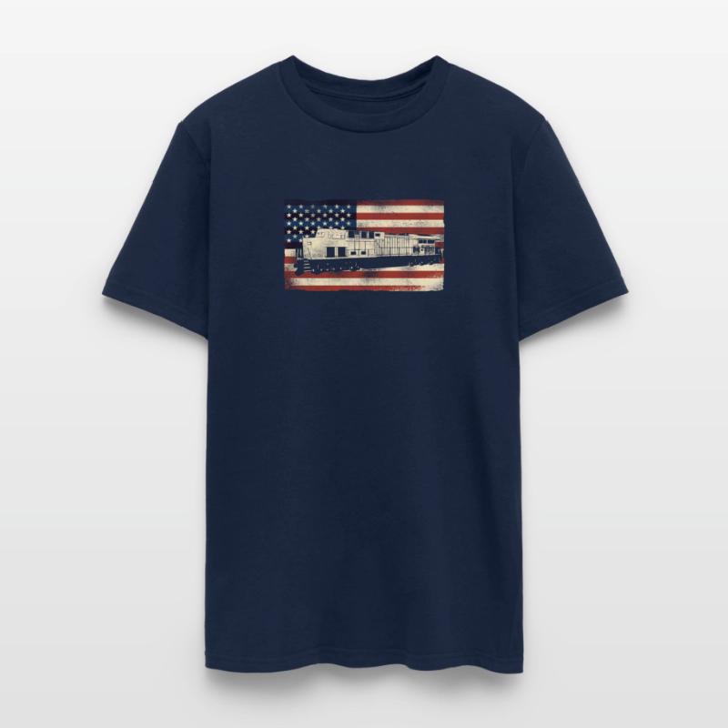 Freight Diesel Train Driver