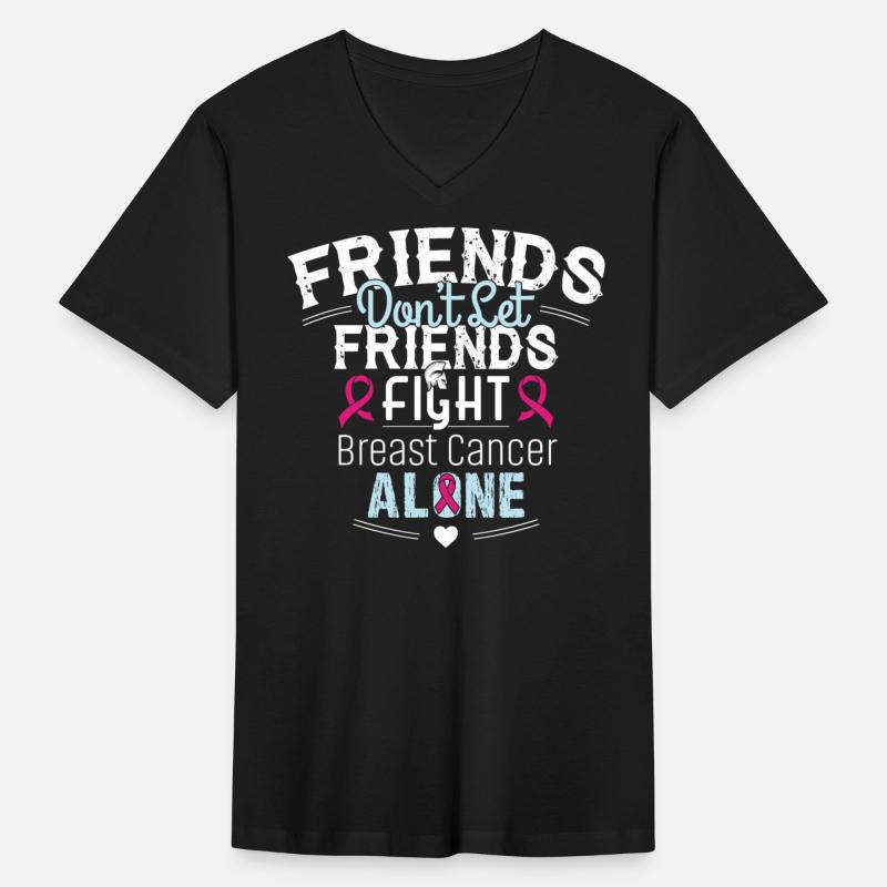 Friends- Breast Cancer Awareness Ribbon Shirt
