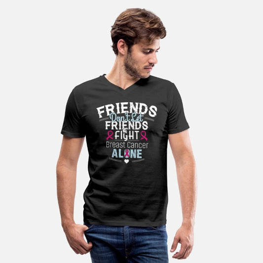 Friends- Breast Cancer Awareness Ribbon Shirt