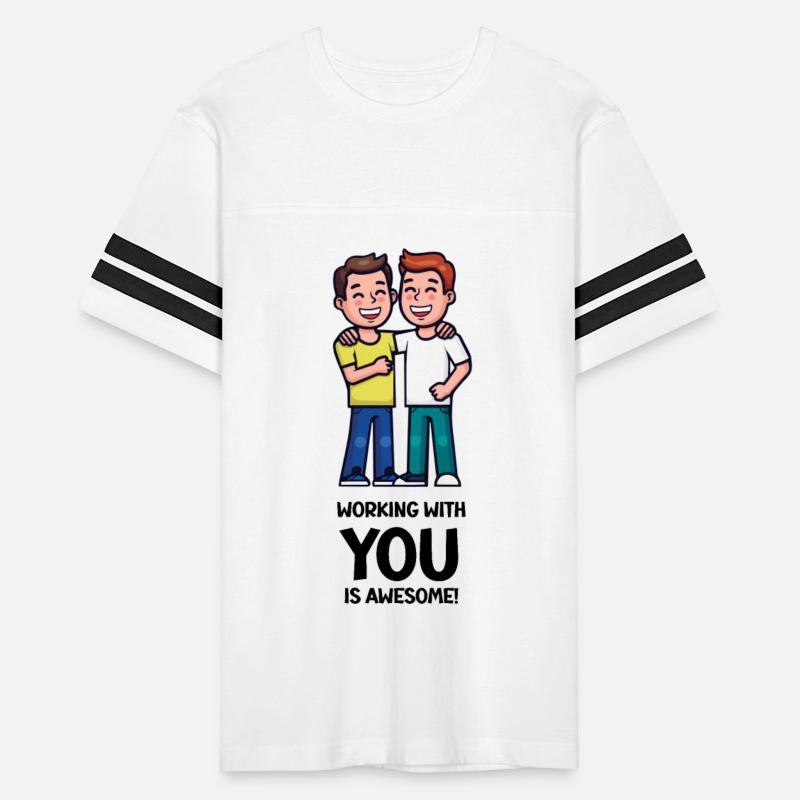 Friends from work - two men