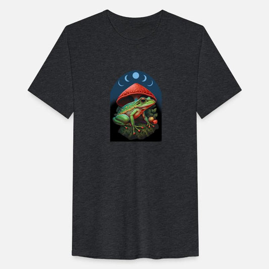 Frog Under Mushroom Dark Academia Cottagecore Aest