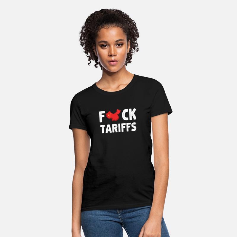 Fuck Tariffs China Protest T-Shirt