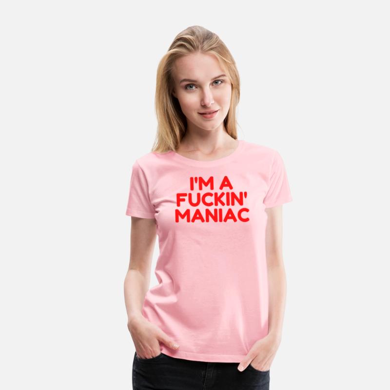 Fuckin' Maniac (in red letters version)