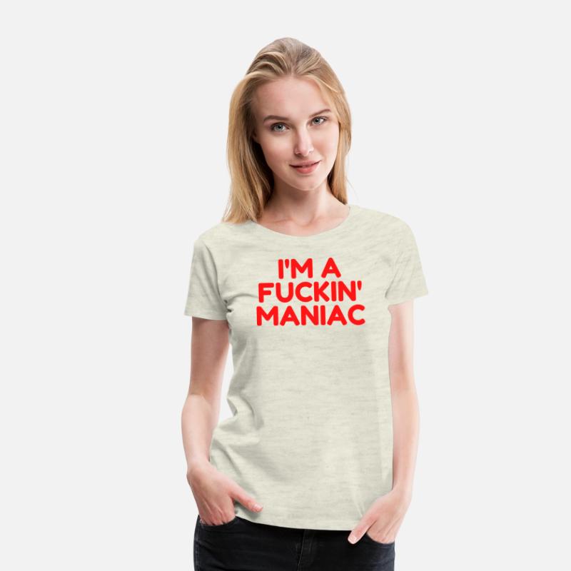 Fuckin' Maniac (in red letters version)