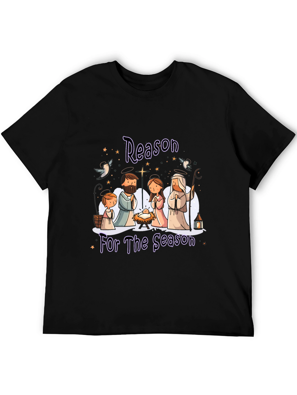 Nativity Reason for the Season Graphic Tee