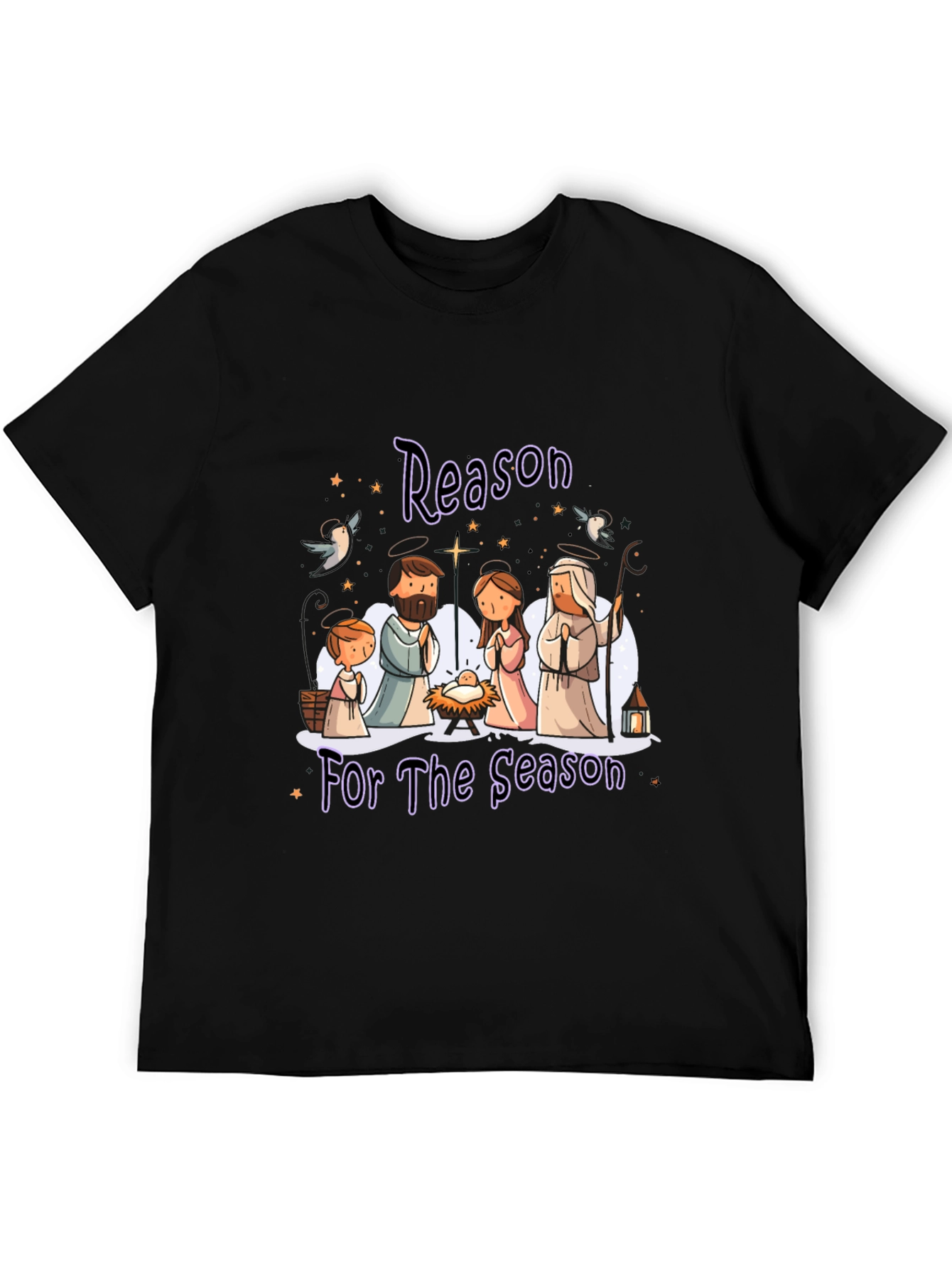 Nativity Reason for the Season Graphic Tee