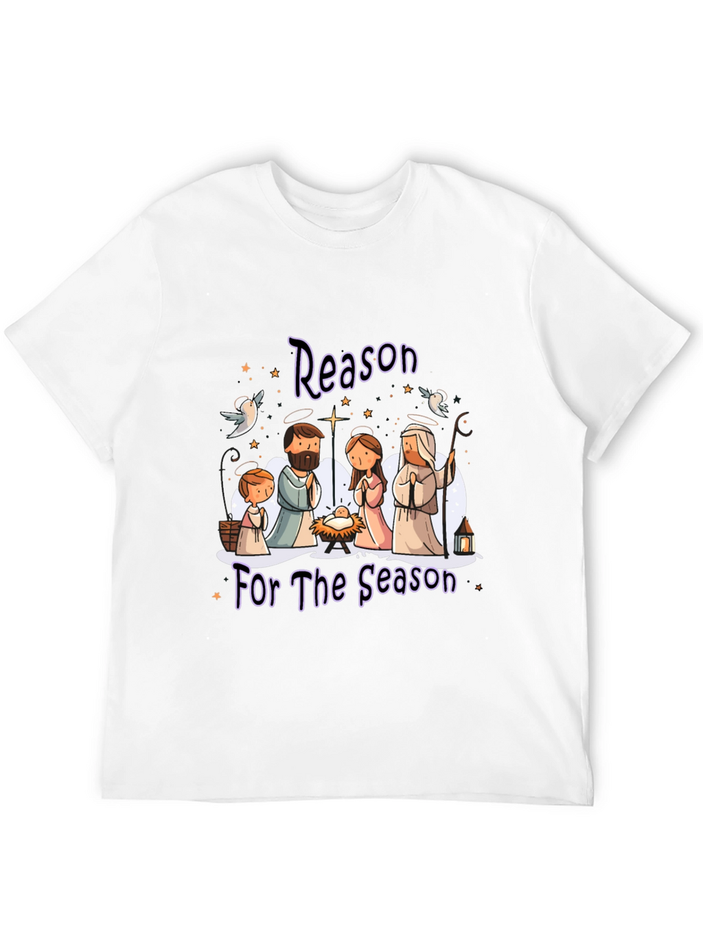 Nativity Reason for the Season Graphic Tee
