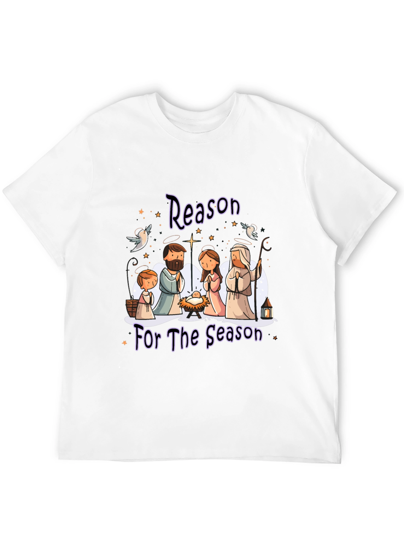 Nativity Reason for the Season Graphic Tee