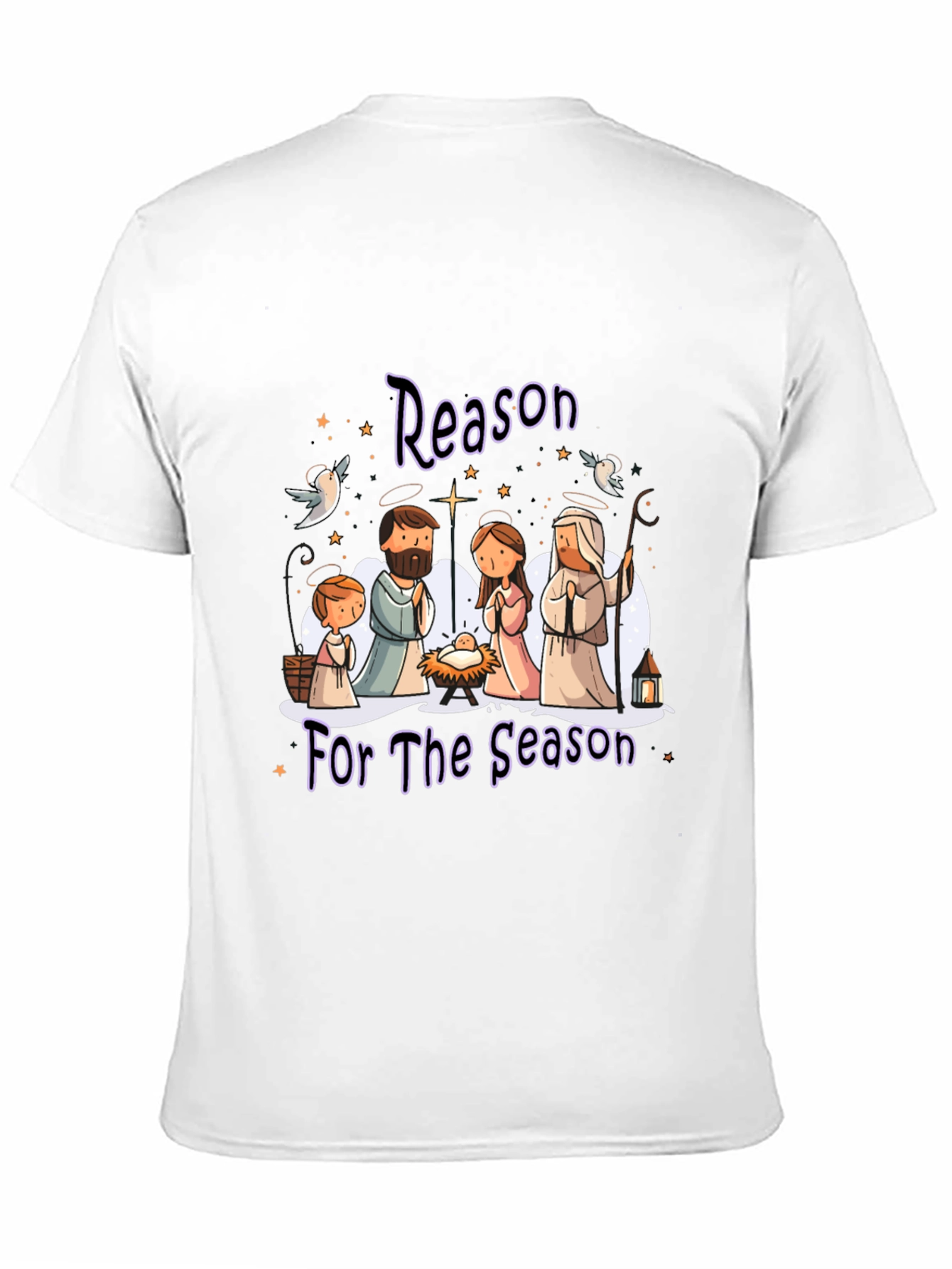 Nativity Reason for the Season Graphic Tee