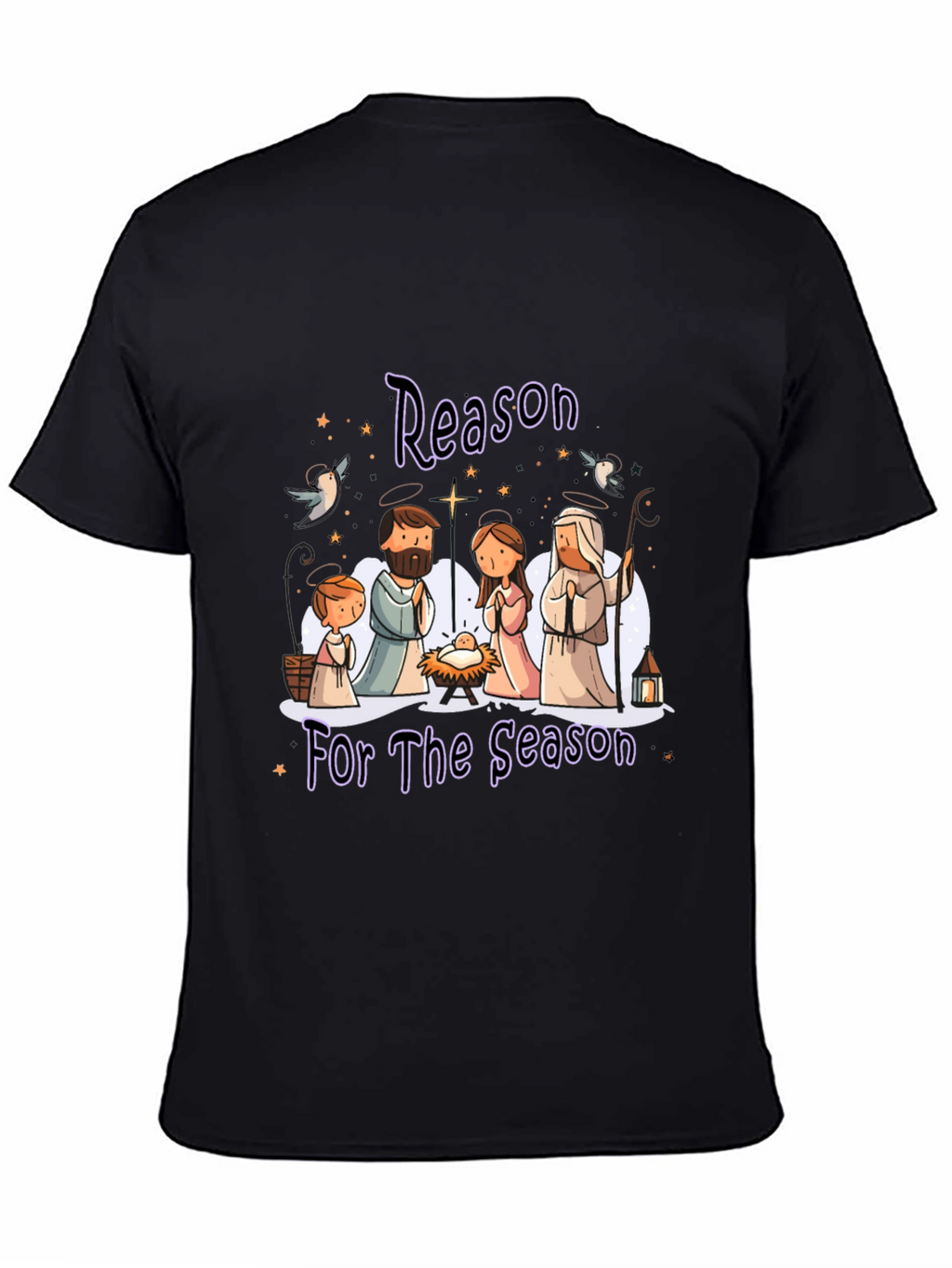 Nativity Reason for the Season Graphic Tee