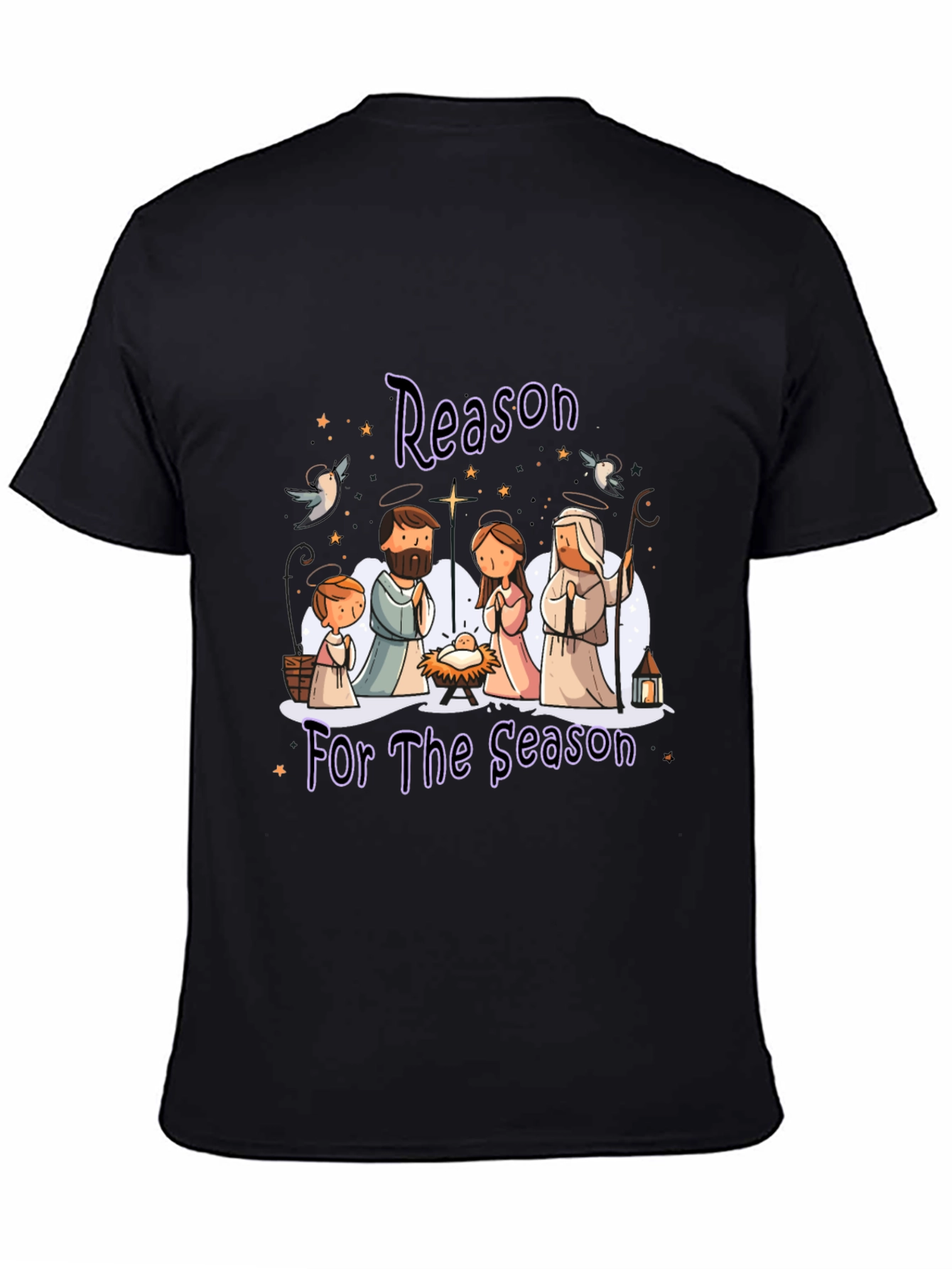 Nativity Reason for the Season Graphic Tee