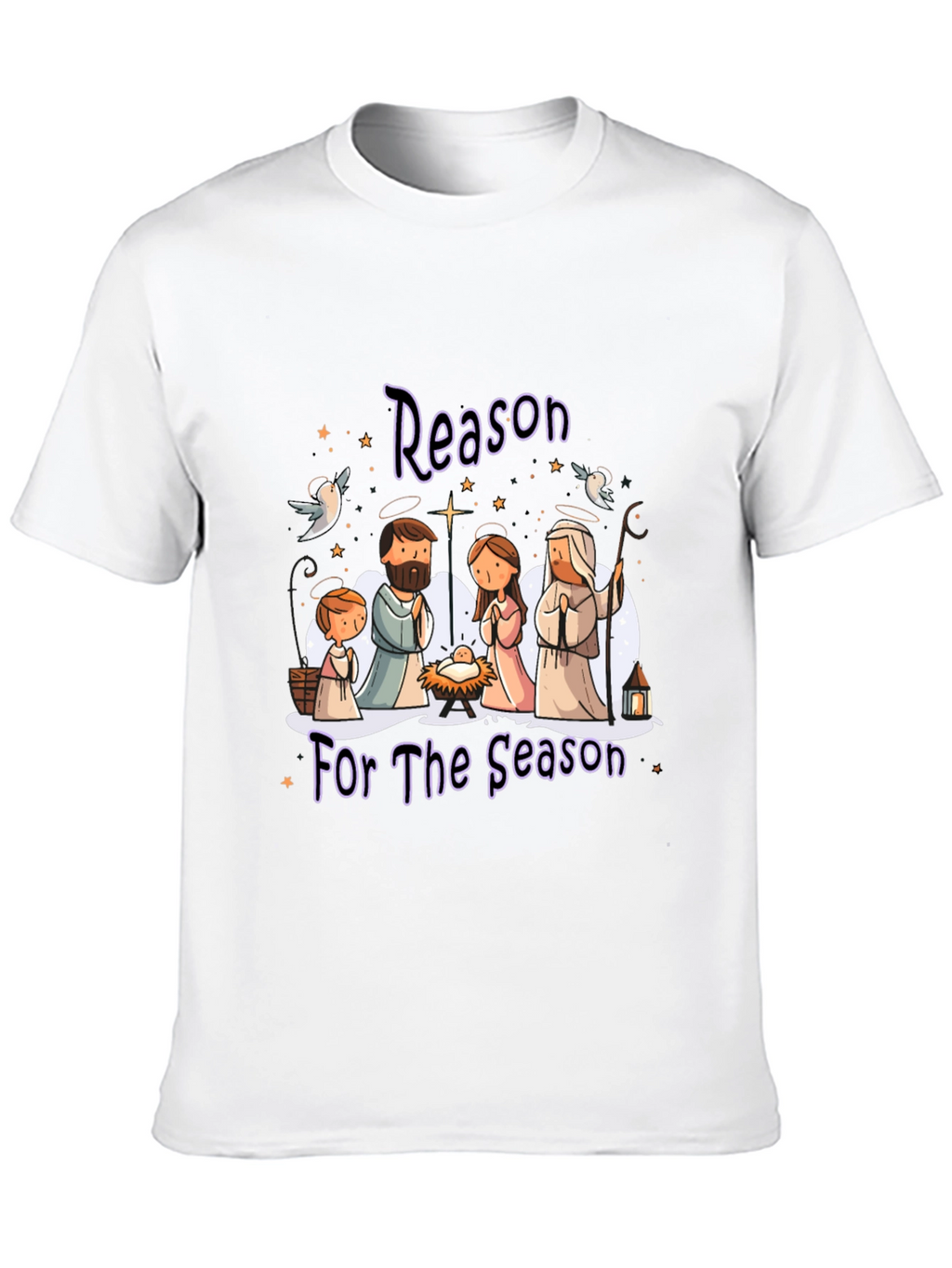 Nativity Reason for the Season Graphic Tee