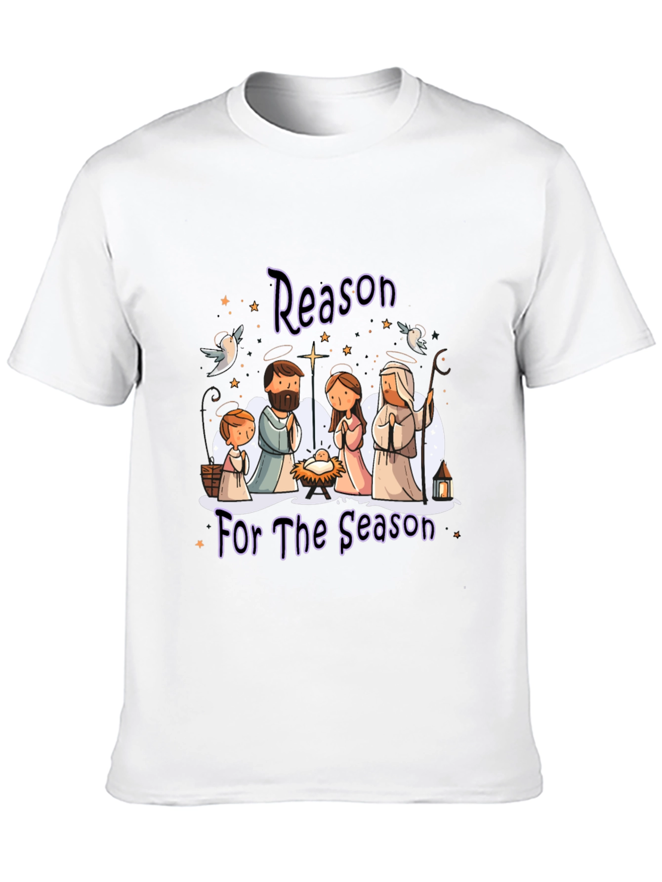 Nativity Reason for the Season Graphic Tee