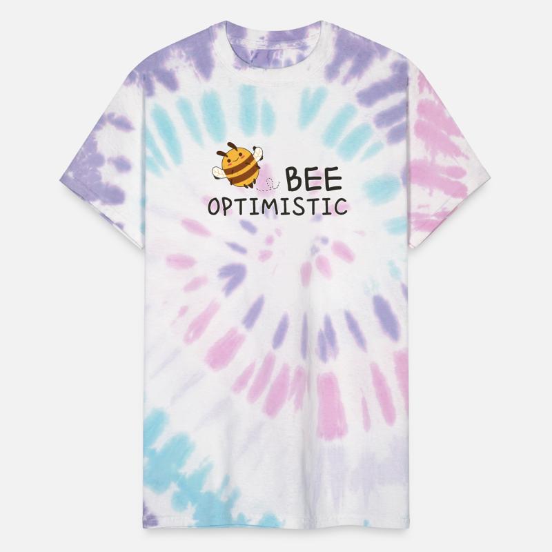 Funny Bee Optimistic Cute Motivational Optimism