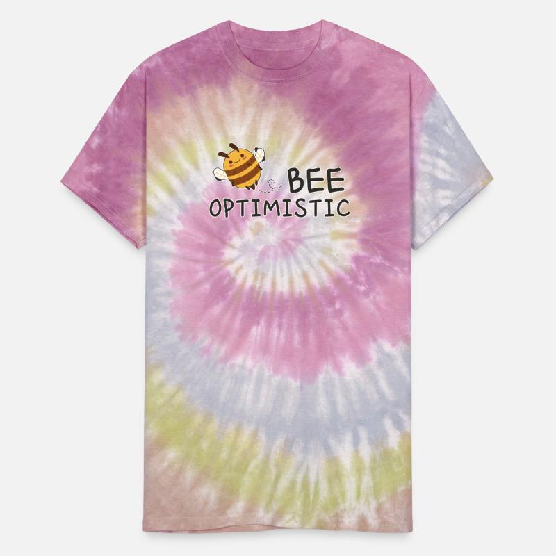 Funny Bee Optimistic Cute Motivational Optimism
